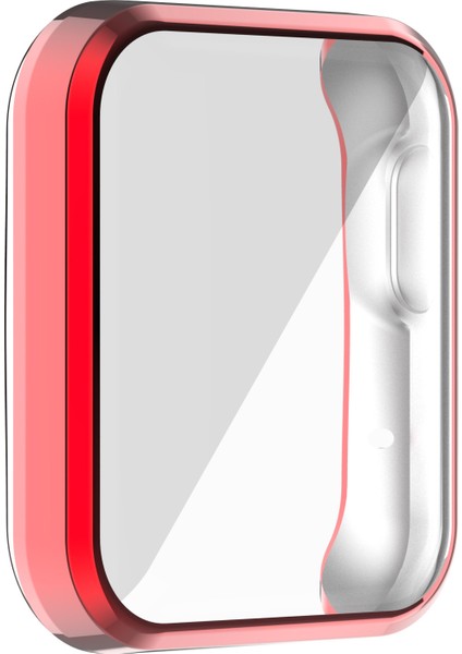 Xiaomi Mi Watch Lite/redmi Watch-Red Için Tam Kapsamalı Elektrokaplama Tpu Akıllı Saat Koruyucu Kılıf (Yurt Dışından) modelleri
