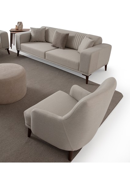 Regnar 3+1 Koltuk Takımı Krem fiyatları