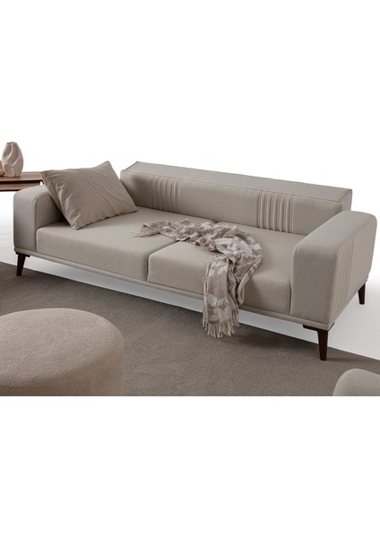 Regnar 3+1 Koltuk Takımı Krem fırsatları