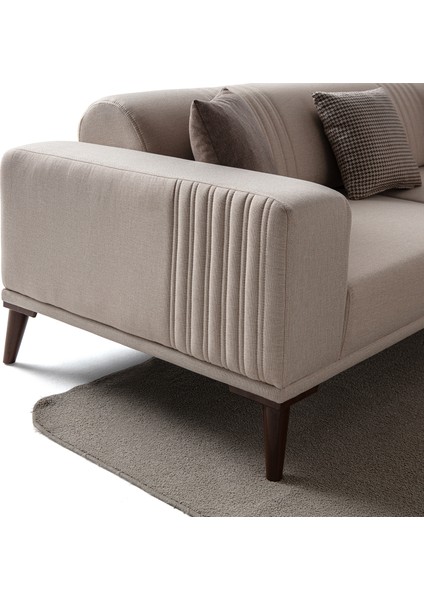 Regnar 3+1 Koltuk Takımı Sütlü Kahverengi fiyatları