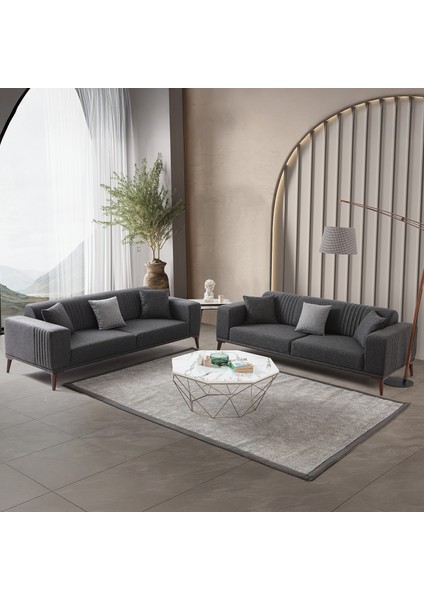 Regnar 3+3 Koltuk Takımı Antrasit fiyatları