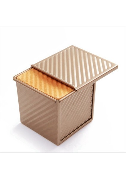 Kapaklı Mini Somun Tava, 0.55LB (250G) Hamur Kapasitesi Fırın Pişirme Için Yapışmaz Kare Tost Kutusu (Yurt Dışından) fiyatları