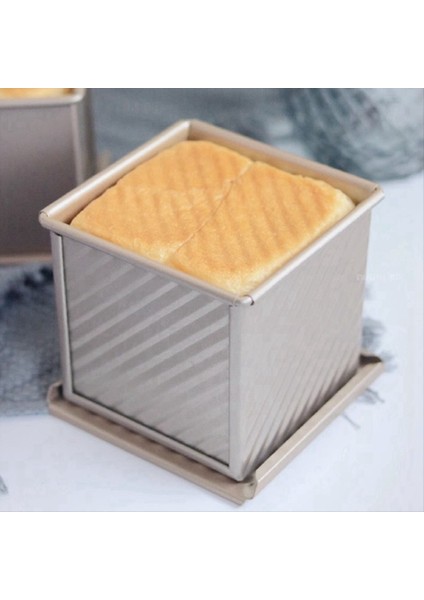 Kapaklı Mini Somun Tava, 0.55LB (250G) Hamur Kapasitesi Fırın Pişirme Için Yapışmaz Kare Tost Kutusu (Yurt Dışından) modelleri