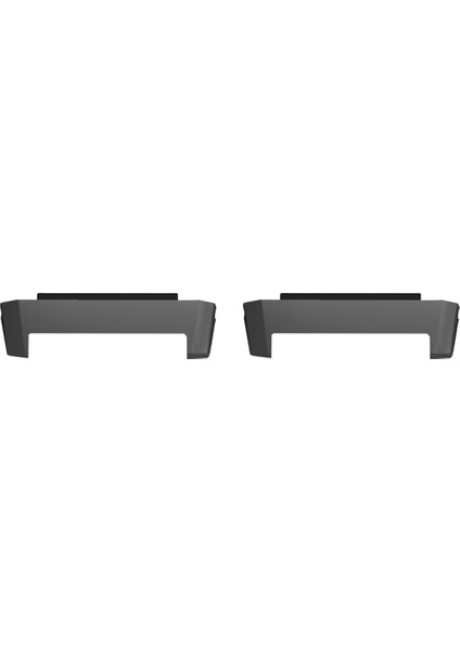 Xiaomi Watch H1 Metal Adaptörü Için 1 Çift Bileklik Bağlantı Parçası (Iç Uzunluk: 22 Mm) - Siyah (Yurt Dışından)