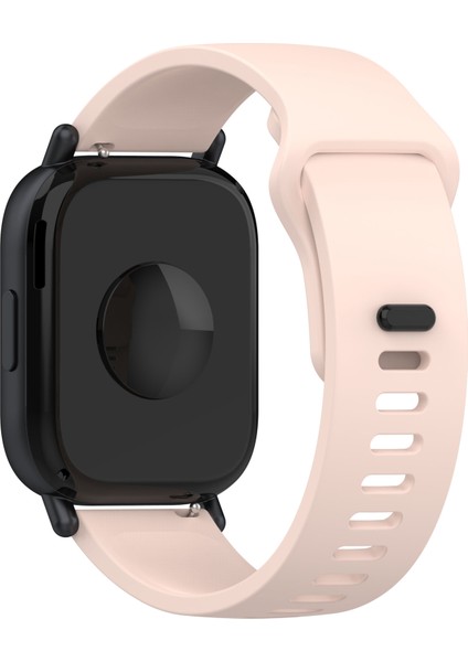 Xiaomi Redmi Watch 5 Active Saat Bandı Için Ayarlanabilir Saat Bandı Yedek Silikon Kayış - Açık Pembe (Yurt Dışından)