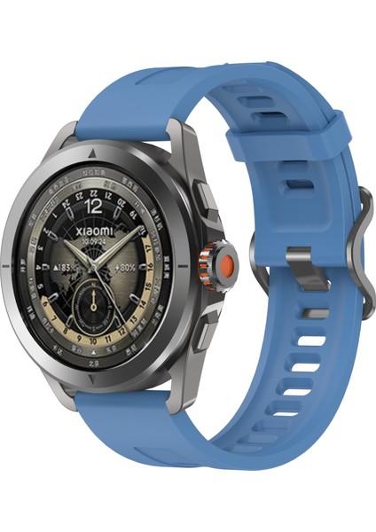 Xiaomi Watch S4 Sport Silikon Saat Kayışı 22 mm Ayarlanabilir Bilek Bandı - Mavi (Yurt Dışından) modelleri