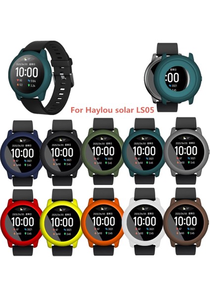 Xiaomi Haylou Solar LS05-GECE Yarısı Yeşili Için Silikon Kılıflı Akıllı Saat Koruyucu Kılıf (Yurt Dışından) indirimleri