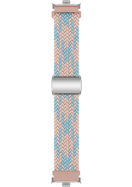Xiaomi Akıllı Bileklik 8 Pro/redmi Watch 4 Döngülü Kayış Manyetik Tokalı Dokuma Saat Kayışı - Mavi + Pembe (Yurt Dışından) fırsatları