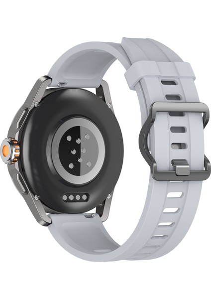 Xiaomi Watch S4 Sport Silikon Saat Kayışı 22 mm Ayarlanabilir Bilek Bandı - Gri (Yurt Dışından)