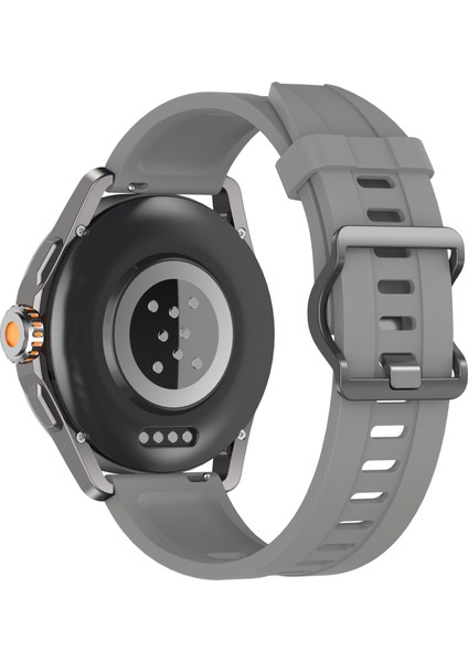 Xiaomi Watch S4 Sport Silikon Saat Kayışı 22 mm Ayarlanabilir Bileklik - Titanyum Gri (Yurt Dışından) modelleri