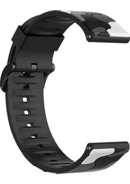 Xiaomi Haylou Solar LS05 Için 22 mm Kamuflaj Epoksi Akıllı Saat Kayışı - Kamuflaj Gri (Yurt Dışından) fırsatları