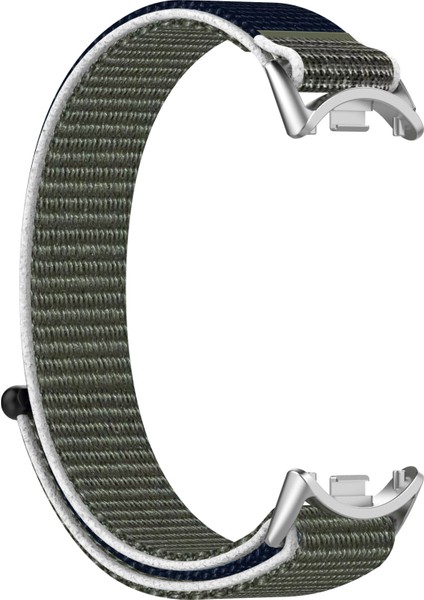 Xiaomi Akıllı Bileklik 9 Nfc/9/8 Nfc/8 Naylon Bileklik Bandı ve Sihirli Bant - Gri/koyu Mavi (Yurt Dışından) fırsatları