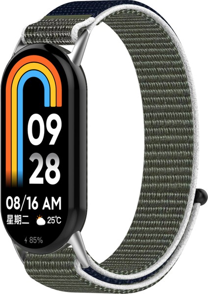 Xiaomi Akıllı Bileklik 9 Nfc/9/8 Nfc/8 Naylon Bileklik Bandı ve Sihirli Bant - Gri/koyu Mavi (Yurt Dışından) indirimleri