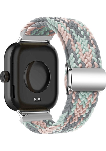 Xiaomi Akıllı Bileklik 8 Pro/redmi Watch 4 Döngülü Kayış Manyetik Tokalı Dokuma Saat Kayışı - Mercan (Yurt Dışından)