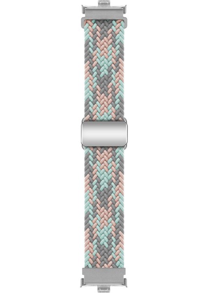 Xiaomi Akıllı Bileklik 8 Pro/redmi Watch 4 Döngülü Kayış Manyetik Tokalı Dokuma Saat Kayışı - Mercan (Yurt Dışından) fırsatları