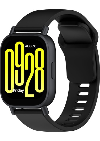 Xiaomi Redmi Watch 5 Active Saat Bandı Için Ayarlanabilir Saat Bandı Yedek Silikon Kayış - Siyah (Yurt Dışından) fiyatları