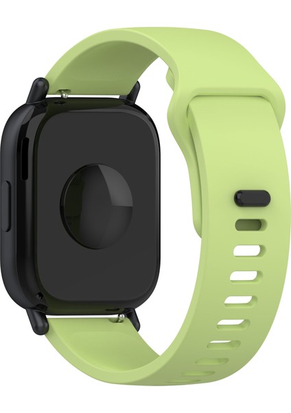 Xiaomi Redmi Watch 5 Active Saat Bandı Için Silikon Kayış Ayarlanabilir Saat Bandı Değişimi - Lime (Yurt Dışından)