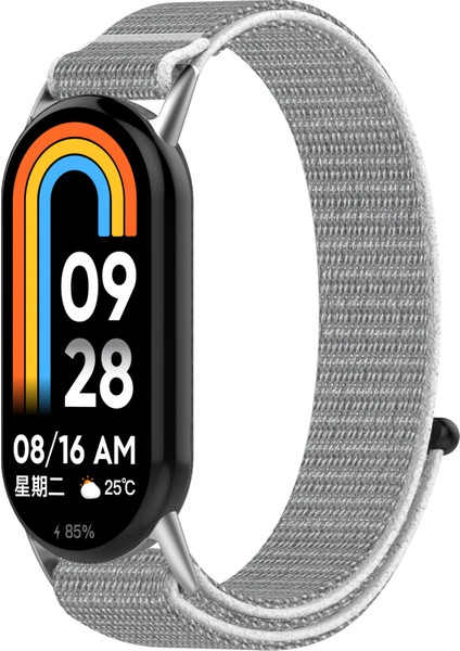 Xiaomi Akıllı Bileklik 9 Nfc/9/8 Nfc/8 Naylon Bileklik Bandı ve Sihirli Bant - Gri (Yurt Dışından) modelleri