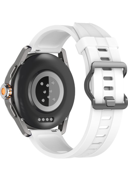 Xiaomi Watch S4 Sport Silikon Saat Kayışı 22 mm Ayarlanabilir Bilek Bandı - Beyaz (Yurt Dışından)