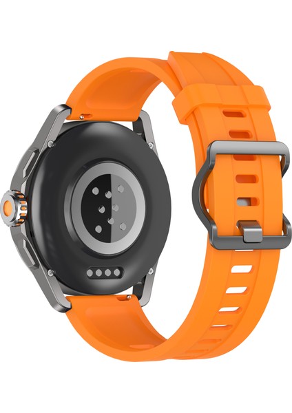 Xiaomi Watch S4 Sport Silikon Saat Kayışı 22 mm Ayarlanabilir Bileklik - Turuncu (Yurt Dışından)