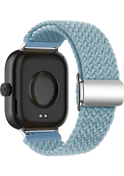 Xiaomi Akıllı Bileklik 8 Pro/redmi Watch 4 Kayış Manyetik Tokalı Dokuma Döngü Saat Kayışı - Kaya Mavisi (Yurt Dışından)