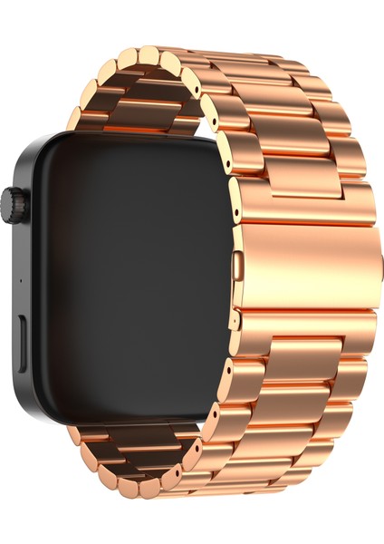 Xiaomi Mi Watch Için 18 mm Paslanmaz Çelik Akıllı Saat Yedek Kayışı - Gül Altın (Yurt Dışından) fiyatları