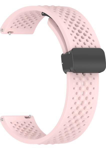 Xiaomi Watch S4 Sport/redmi Watch 5 Active Silikon Saat Kayışı 22 mm Katlanır Tokalı Yedek Kayış - Pembe (Yurt Dışından) indirimleri