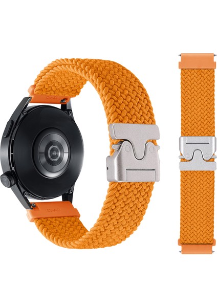 20 mm Evrensel Bileklik Paraşüt Tokalı Naylon Örgülü Akıllı Saat Kayışı - Turuncu (Yurt Dışından) indirimleri