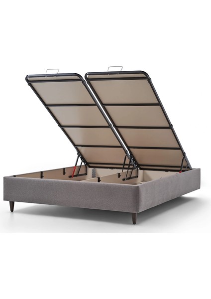 Bend Sandıklı Bazalı Karyola - 160 cm - Başlıksız modelleri