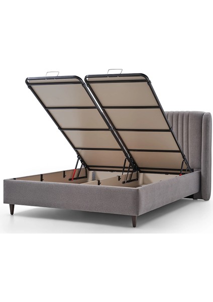 Bend Sandıklı Bazalı Karyola - 160 cm - Başlıksız fırsatları