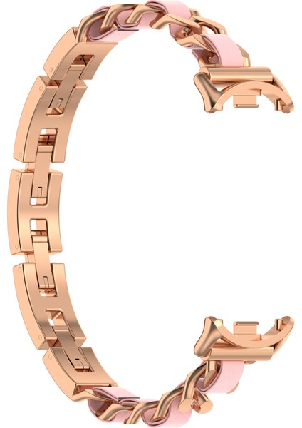 Xiaomi Akıllı Bileklik 9/9 Nfc/8/8 Nfc Şık Saat Kayışı Çinko Alaşımlı Bilezik Yedek Bant - Gül Altın (Yurt Dışından) fırsatları