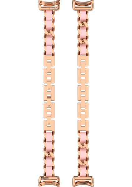 Xiaomi Akıllı Bileklik 9/9 Nfc/8/8 Nfc Şık Saat Kayışı Çinko Alaşımlı Bilezik Yedek Bant - Gül Altın (Yurt Dışından) indirimleri