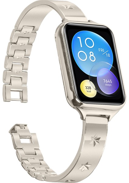 Xiaomi Akıllı Bileklik 8 Pro Metal Saat Kayışı Kar Tanesi Desenli-Starlight Için Yedek Kayış (Yurt Dışından) fiyatları