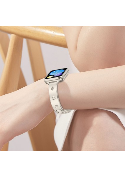 Xiaomi Akıllı Bileklik 8 Pro Metal Saat Kayışı Kar Tanesi Desenli-Starlight Için Yedek Kayış (Yurt Dışından) indirimleri