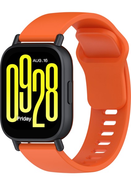 Xiaomi Redmi Watch 5 Active/watch 5 Lite Yedek Kayış Yumuşak Silikon Saat Kayışı - Turuncu (Yurt Dışından) modelleri