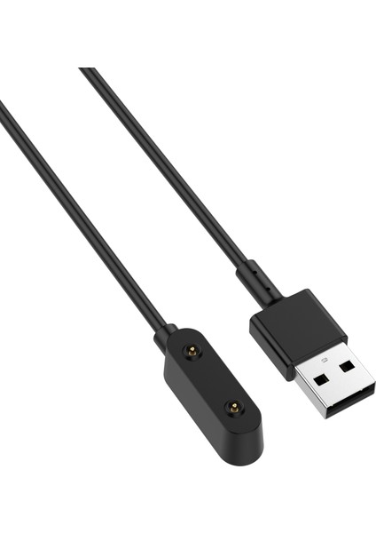 Xiaomi Mitu 7A/XIAOXUN T6 C/t6 Çocuk Akıllı Saati Için 1 M Şarj Kablosu Manyetik Şarj Kablosu - Siyah (Yurt Dışından)