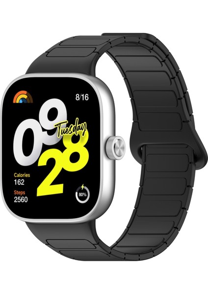 Xiaomi Akıllı Bileklik 8 Pro/redmi Watch 4 Manyetik Tpu Saat Kayışı Çift Renkli Kayış-Siyah (Yurt Dışından) indirimleri