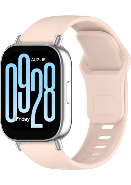 Xiaomi Redmi Watch 5 Active Silikon Saat Kayışı Renkli Tokalı Bilek Kayışı - Pembe (Yurt Dışından) modelleri