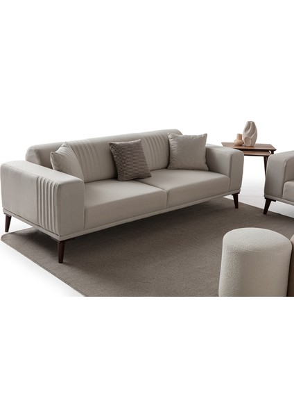 Regnar 3+3 Koltuk Takımı Krem indirimleri