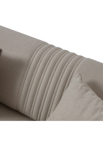 Regnar 3+3 Koltuk Takımı Krem