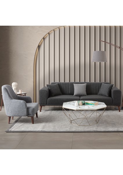 Regnar 3+3+1 Koltuk Takımı Antrasit fiyatları