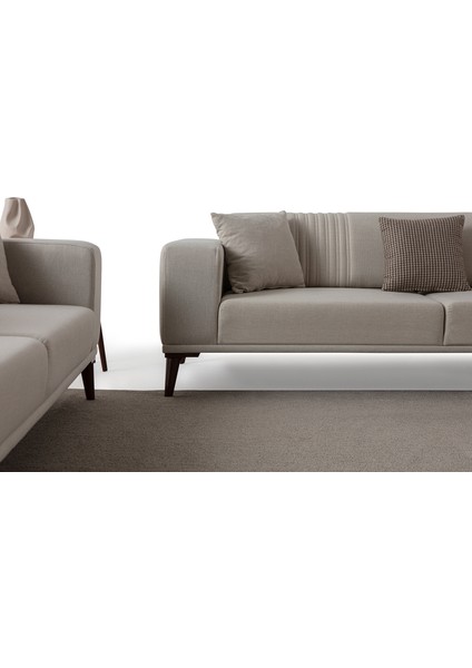 Regnar 3+3+1 Koltuk Takımı Krem modelleri