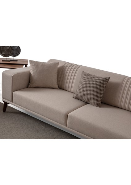 Regnar 3+3+1 Koltuk Takımı Sütlü Kahve modelleri