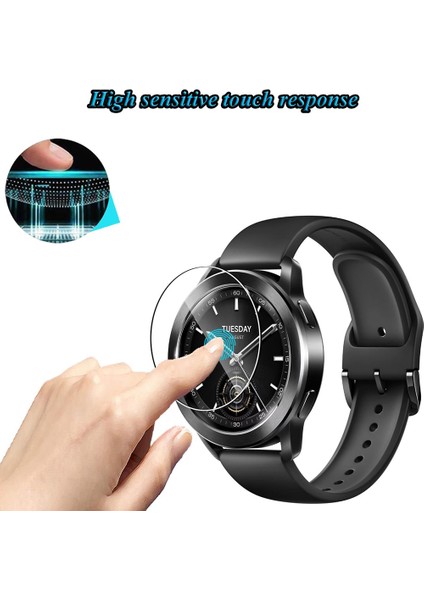 Xiaomi Watch S3 Için 3 Adet Temperli Cam Ekran Koruyucu Hd Şeffaf Saat Ekran Filmi (Yurt Dışından) fırsatları
