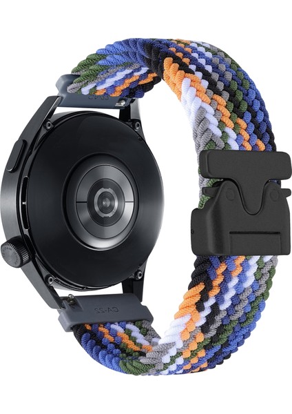 22 mm Evrensel Bileklik Paraşüt Tokalı Naylon Örgülü Akıllı Saat Kayışı - Kovboy (Yurt Dışından)