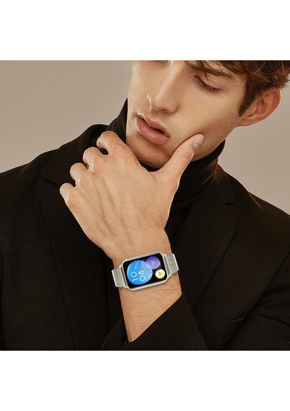 Xiaomi Redmi Watch 4 Paslanmaz Çelik Saat Kayışı Yedek Bilek Bandı - Titanyum (Yurt Dışından) indirimleri