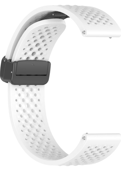 Xiaomi Watch S4 Sport/redmi Watch 5 Active Silikon Saat Kayışı 22 mm Katlanır Tokalı Yedek Kayış - Beyaz (Yurt Dışından) modelleri