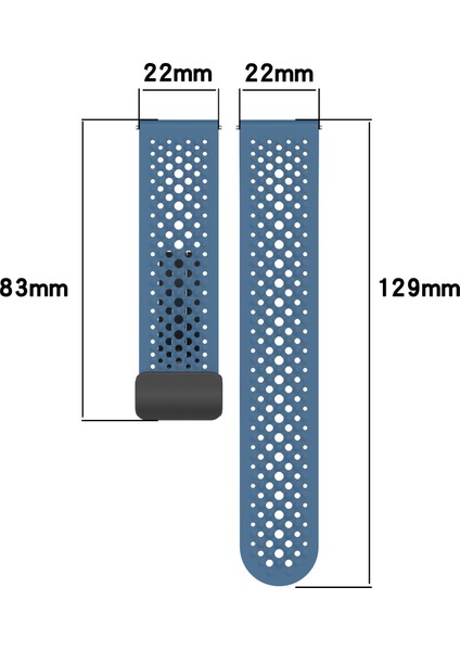 Xiaomi Watch S4 Sport/redmi Watch 5 Active Silikon Saat Kayışı 22 mm Katlanır Tokalı Yedek Kayış - Beyaz (Yurt Dışından) indirimleri