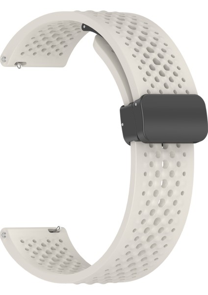 Xiaomi Watch S4 Sport/redmi Watch 5 Active Silikon Saat Kayışı 22 mm Katlanır Tokalı Yedek Kayış - Starlight (Yurt Dışından) indirimleri