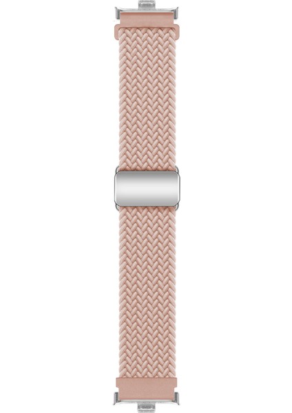 Xiaomi Akıllı Bileklik 8 Pro/redmi Watch 4 Döngülü Kayış Manyetik Tokalı Dokuma Saat Bandı - Açık Pembe (Yurt Dışından) fırsatları